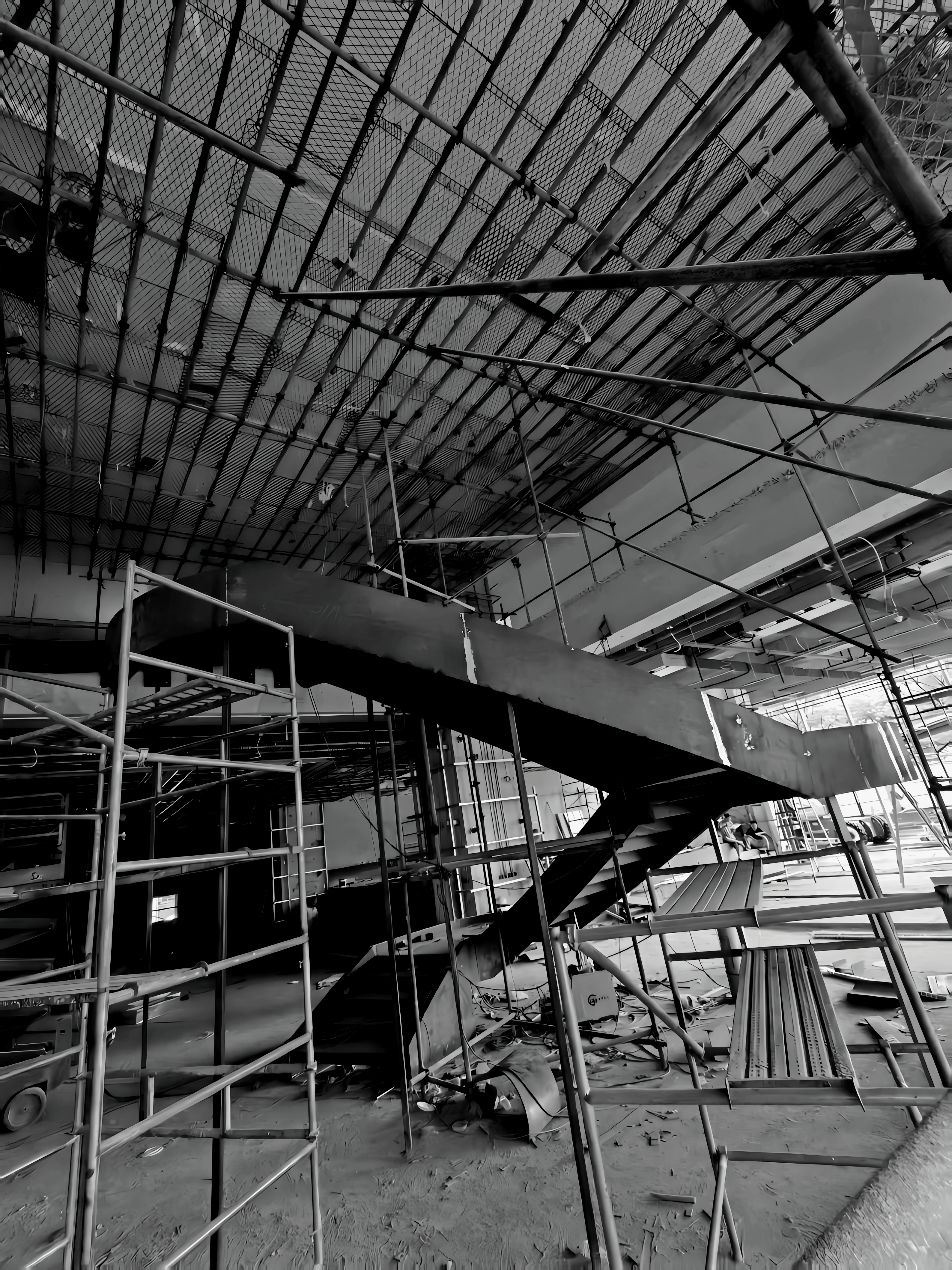 High-end staircase sample and custom model